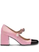 Image 1 of Miu Miu contrast toe pumps