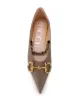 Gucci Horsebit pointed toe ballerina shoes