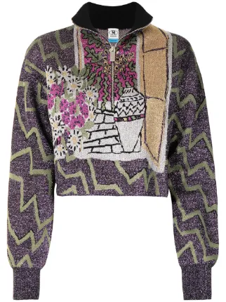 purple glitter jumper