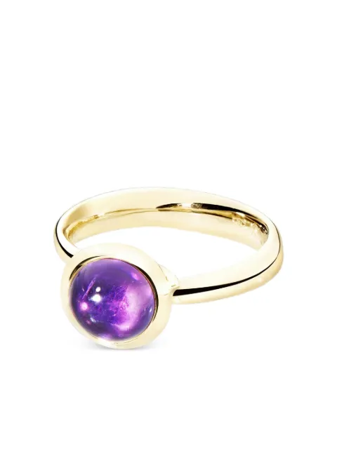 TAMARA COMOLLI 18K yellow gold bouton amethyst ring