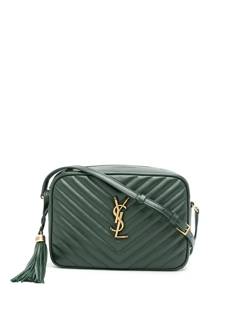 ysl lou camera bag green