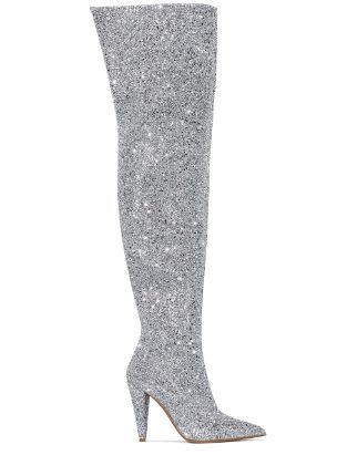 alexandre vauthier thigh high boots