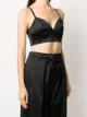 Magda Butrym top estilo bustier corto
