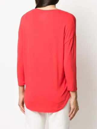 v-neck dolman top展示图