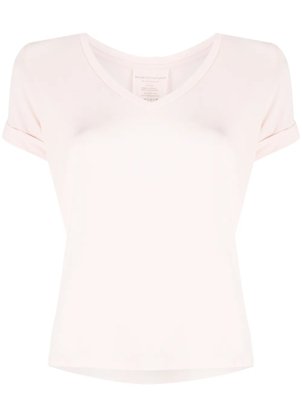 Majestic Filatures V-Neck T-Shirt Ss20 | Farfetch.Com