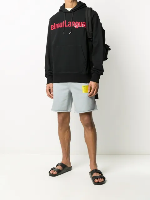 helmut language hoodie