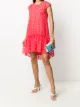 Image 2 of D.Exterior embroidered asymmetric-hem dress