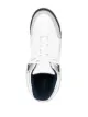 Maison Margiela hi-top contrast panel sneakers
