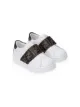 Image 1 of Fendi Kids FF touch strap sneakers