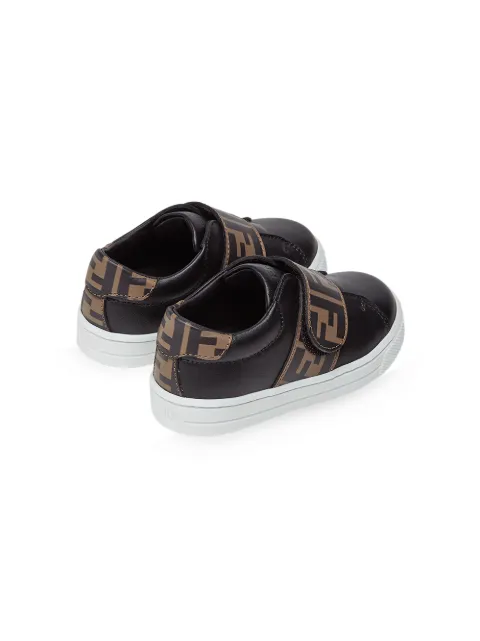 fendi logo strap sneakers