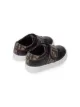 Fendi Kids FF touch strap sneakers