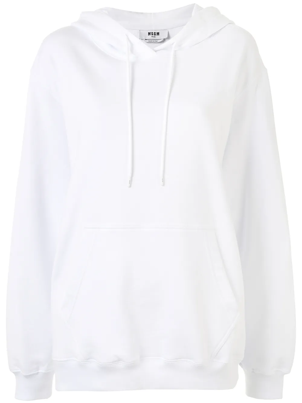 MSGM худи оверсайз с логотипом MSGM худи оверсайз с логотипом