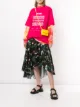 Image 2 of MSGM runway invite-print oversized T-shirt