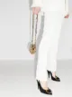 Saint Laurent chain-link appliqué slingback pumps