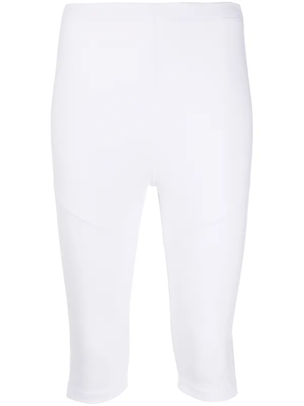 black high waisted cycling shorts