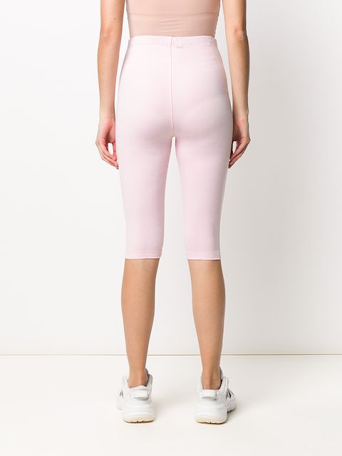 pale pink cropped leggings