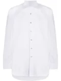 Kiton spread-collar shirt - White