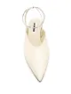 Jil Sander pointed toe wrap-around mules