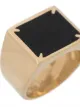 Maison Margiela 4 stitch engraved detail ring