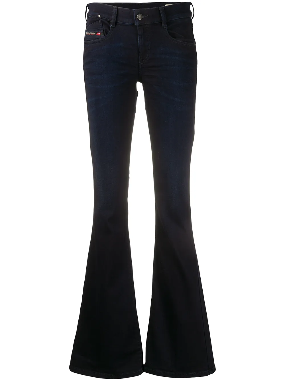 Diesel Ausgestellte Jeans - Blau