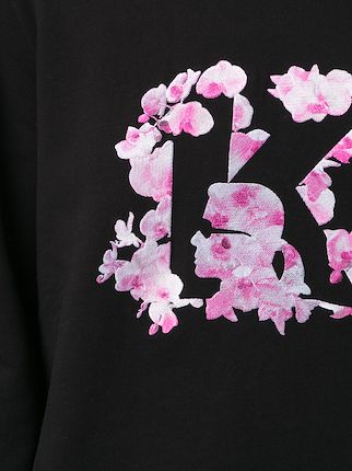 orchid print sweatshirt展示图