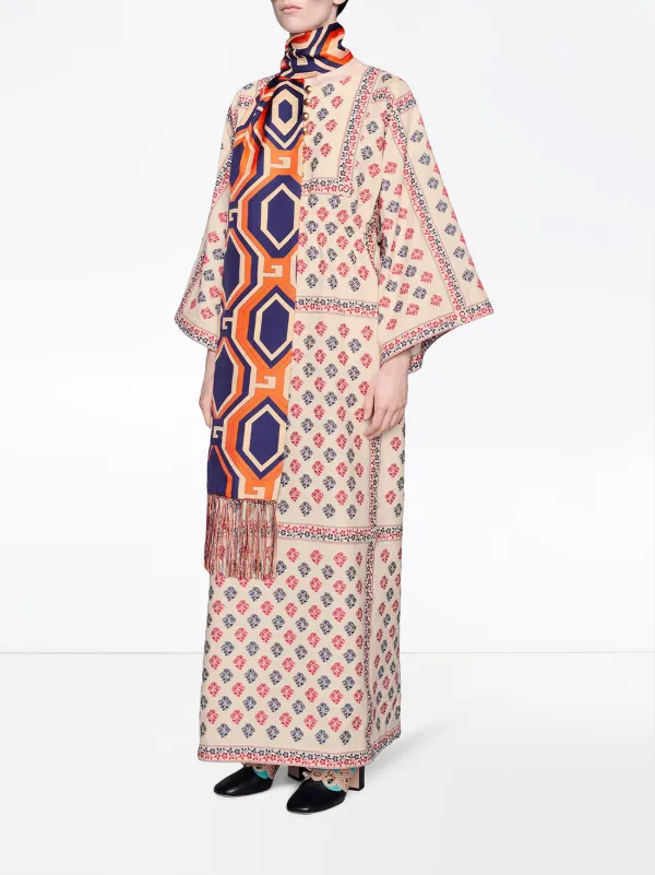 gucci kaftan dress