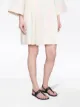 Gucci Web stripe T-bar flat sandals