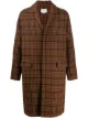 Image 1 of Nanushka Malick check print coat