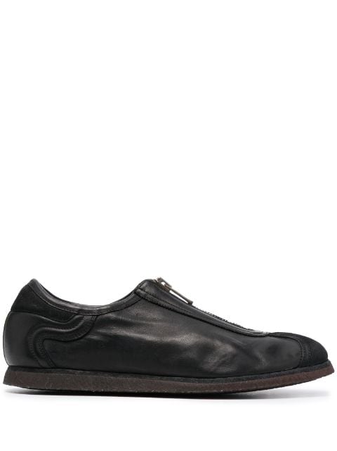 Guidi zip low-top sneakers