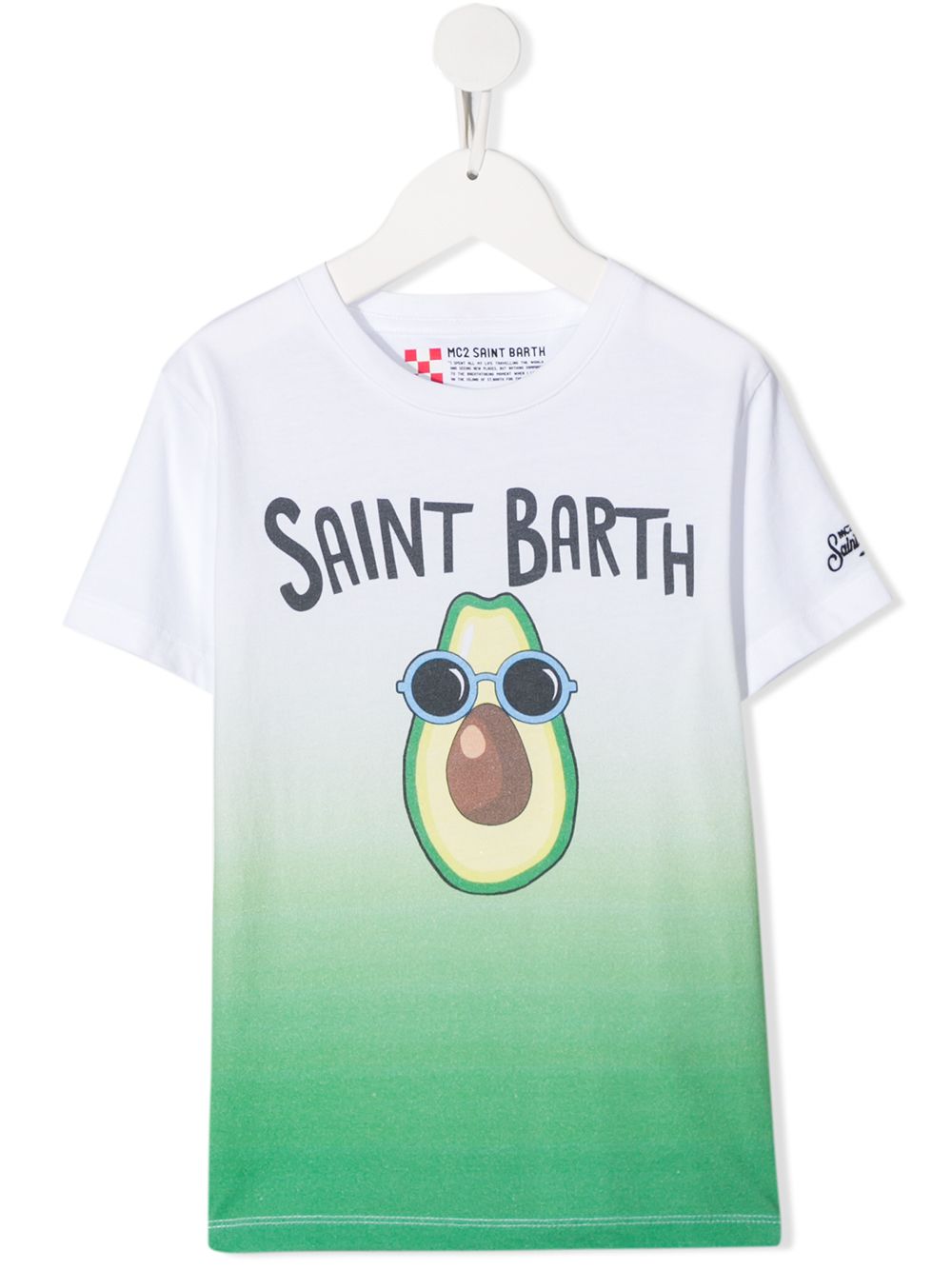 фото Mc2 saint barth kids футболка avocado shades