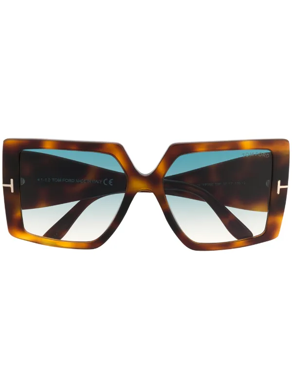 Oversized tom ford clearance eyeglasses