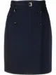 Afbeelding 1 van Alexander McQueen Mini-rok met ceintuur