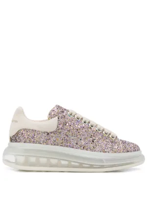 alexander mcqueen trainers glitter