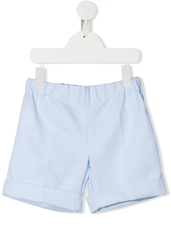 elasticated cotton shorts
