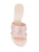 René Caovilla studded block heel sandals