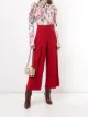 Image 2 of Ginger & Smart Floral Charts pussy-bow shirt