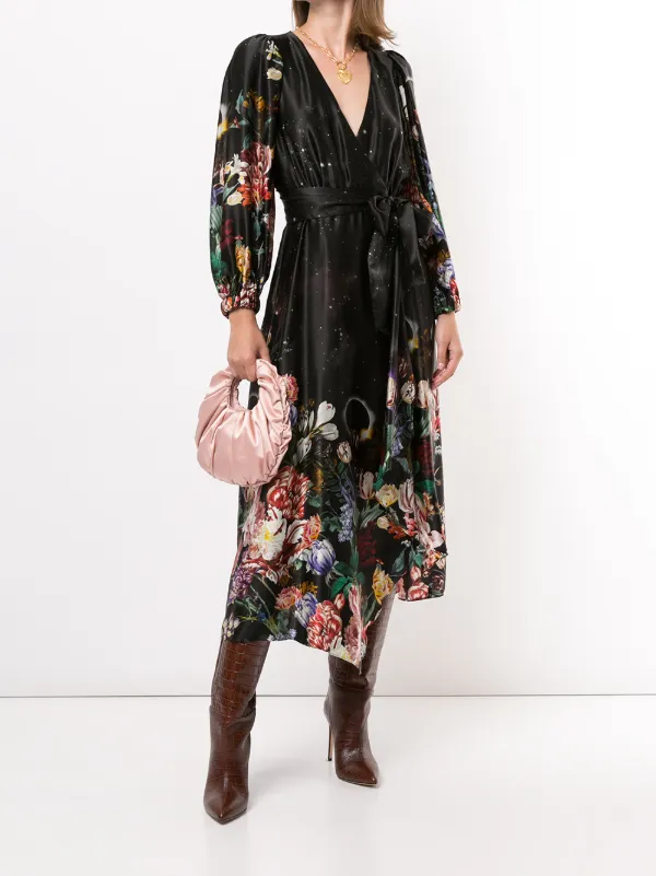 ginger and smart wrap dress