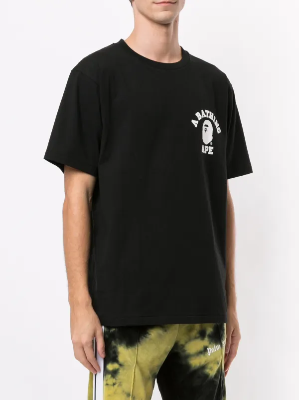 bape space camo college tee