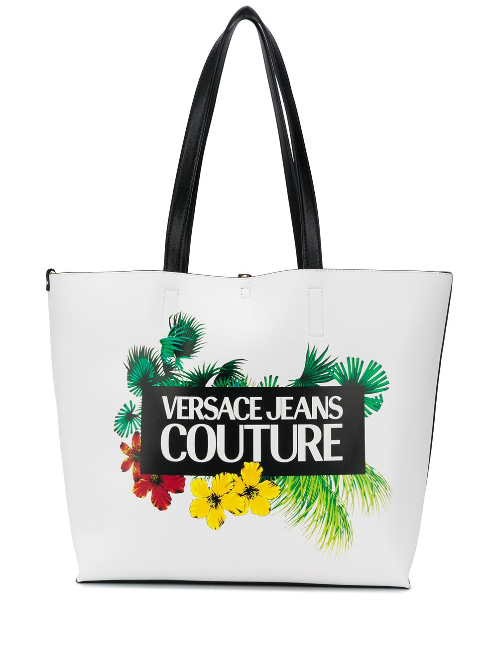 фото Versace jeans couture сумка-тоут с принтом tropical island