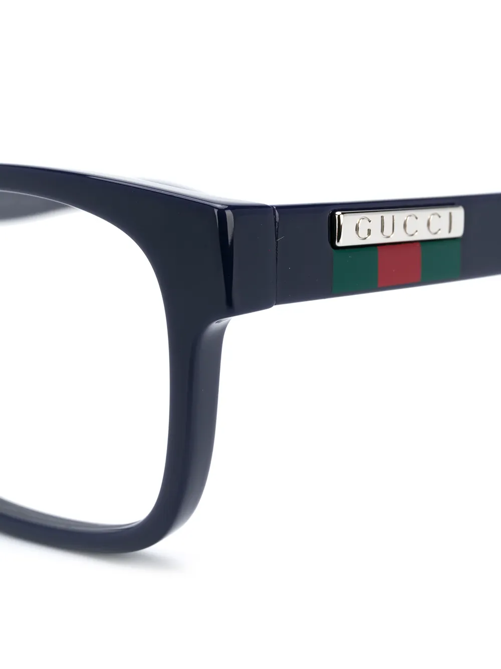 Gucci Eyewear Logo Plaque rectangularframe Glasses Farfetch