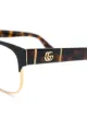 Gucci Eyewear Double G rectangular-frame glasses