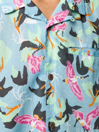 crane-print shirt展示图