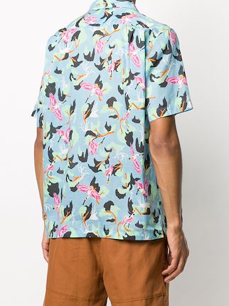 crane-print shirt展示图