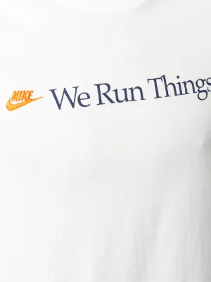 nike we run things shirt