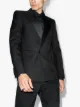 Image 2 of Saint Laurent double-breasted smoking jacket