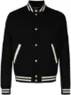 Bild 1 von Saint Laurent Collegejacke mit aufgesticktem Logo