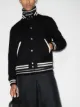Bild 2 von Saint Laurent Collegejacke mit aufgesticktem Logo