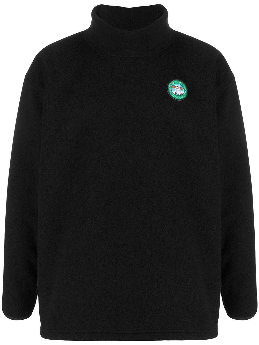 фото Société anonyme funnel neck fleece jumper