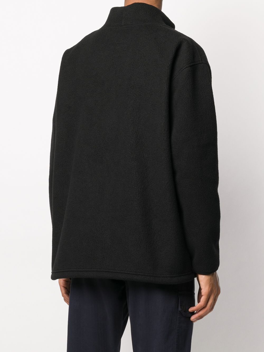 фото Société anonyme funnel neck fleece jumper