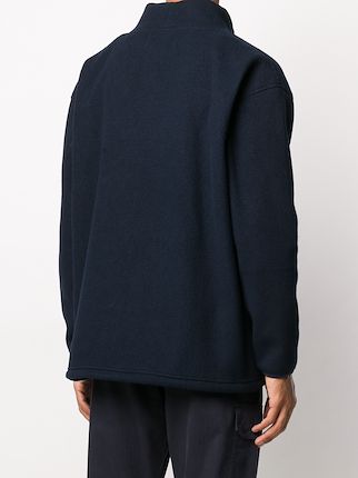 funnel neck fleece jumper展示图